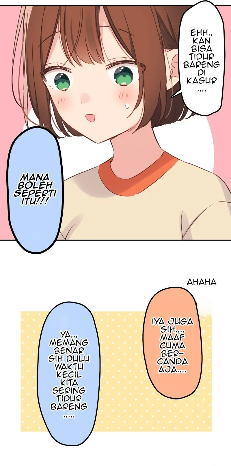 Halaman 12 — Waka-chan Is Flirty Again Chapter 148