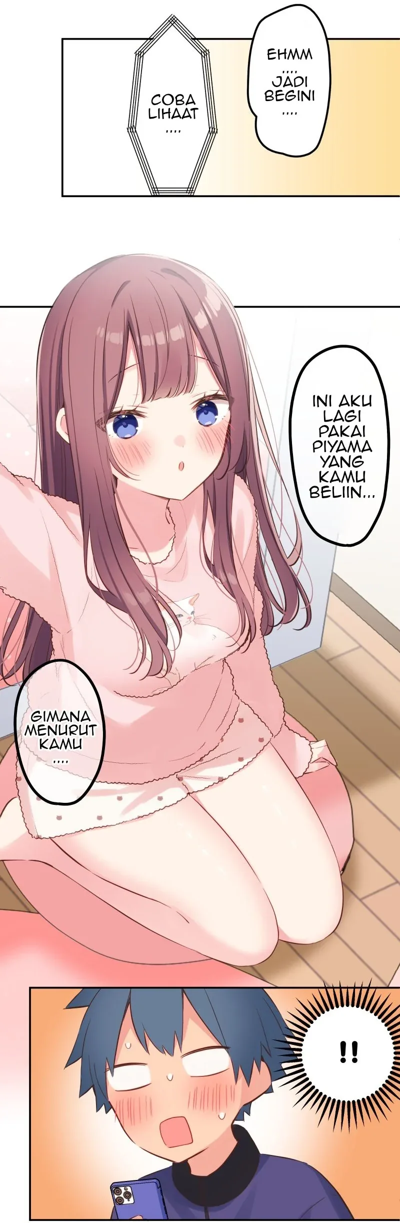 Halaman 23 — Waka-chan Is Flirty Again Chapter 148