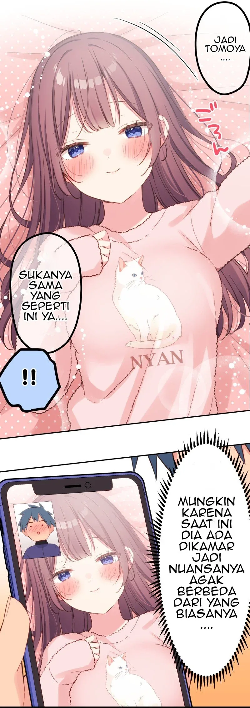 Halaman 26 — Waka-chan Is Flirty Again Chapter 148