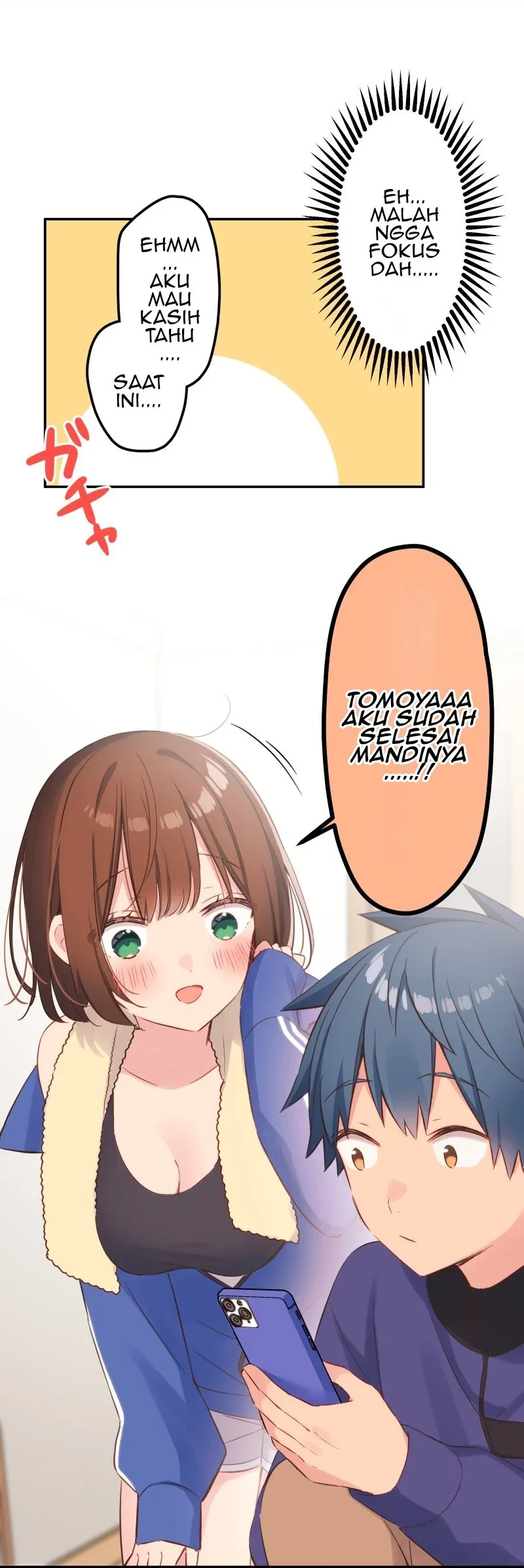 Halaman 27 — Waka-chan Is Flirty Again Chapter 148