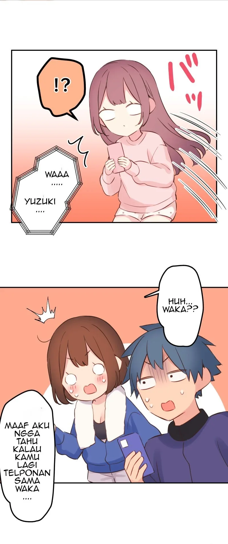 Halaman 28 — Waka-chan Is Flirty Again Chapter 148
