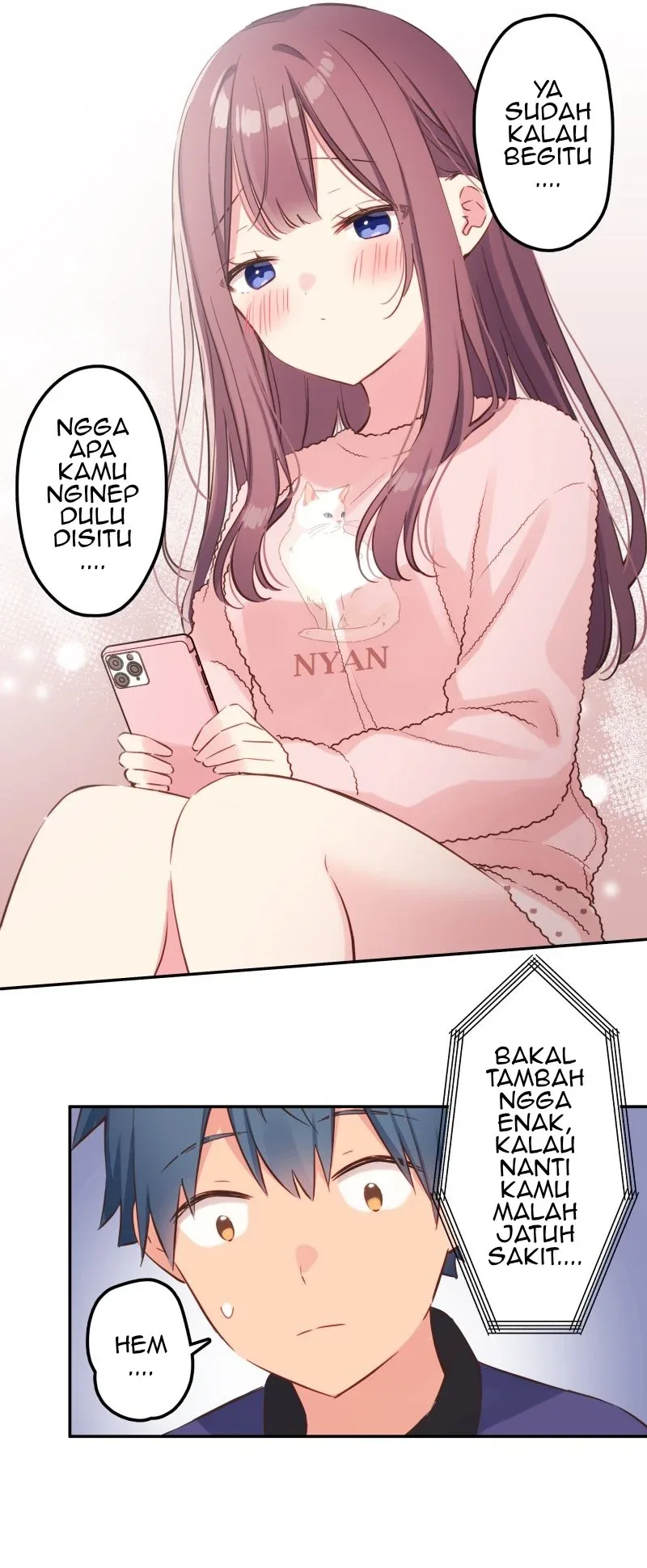 Halaman 33 — Waka-chan Is Flirty Again Chapter 148