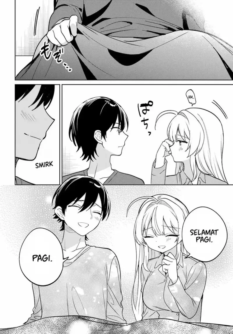 Halaman 4 — Remote Jugyou ni Nattara Class 1 no Bishoujo to Doukyo suru Koto ni Natta Chapter 20.1