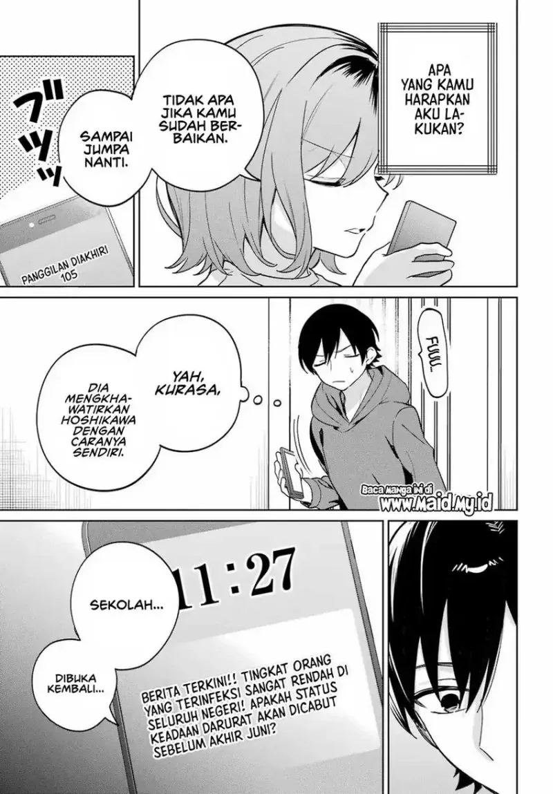 Halaman 9 — Remote Jugyou ni Nattara Class 1 no Bishoujo to Doukyo suru Koto ni Natta Chapter 20.1