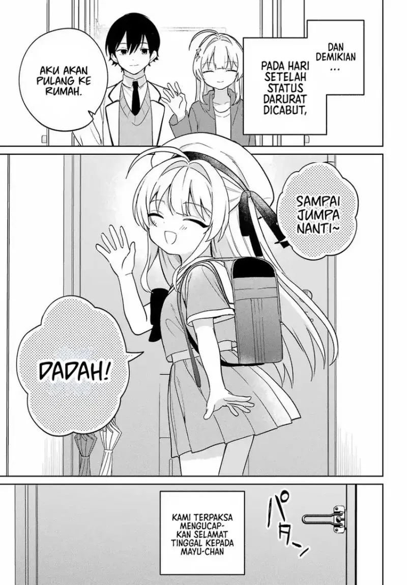 Halaman 14 — Remote Jugyou ni Nattara Class 1 no Bishoujo to Doukyo suru Koto ni Natta Chapter 20.1