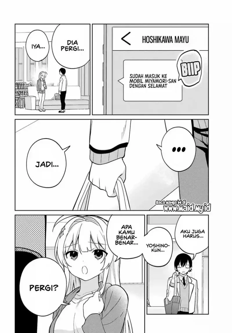 Halaman 15 — Remote Jugyou ni Nattara Class 1 no Bishoujo to Doukyo suru Koto ni Natta Chapter 20.1