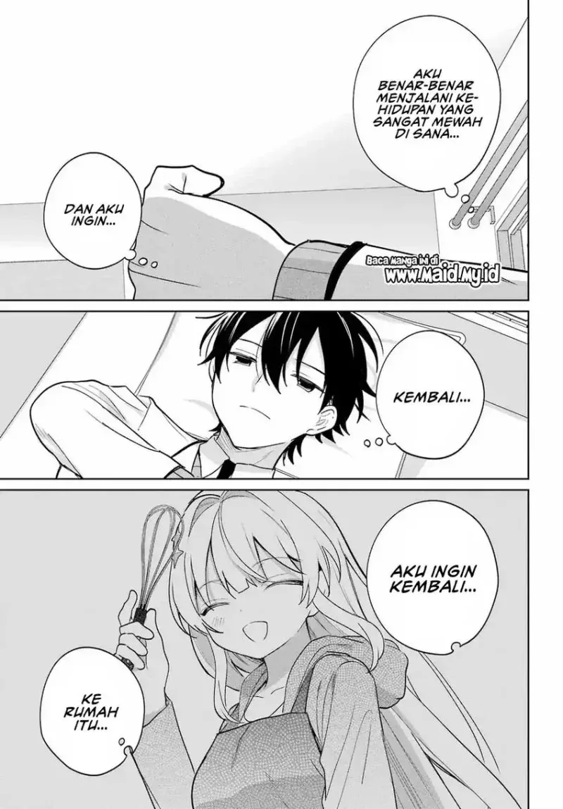 Halaman 26 — Remote Jugyou ni Nattara Class 1 no Bishoujo to Doukyo suru Koto ni Natta Chapter 20.1