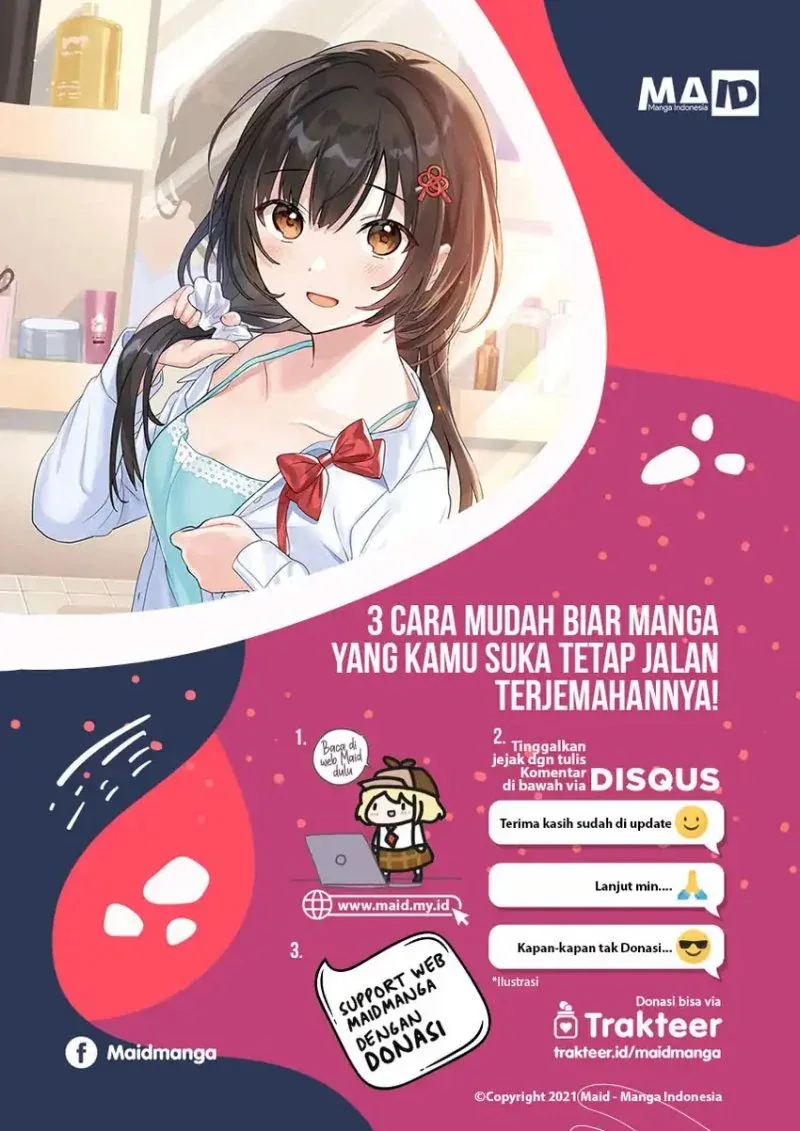 Halaman 29 — Remote Jugyou ni Nattara Class 1 no Bishoujo to Doukyo suru Koto ni Natta Chapter 20.1