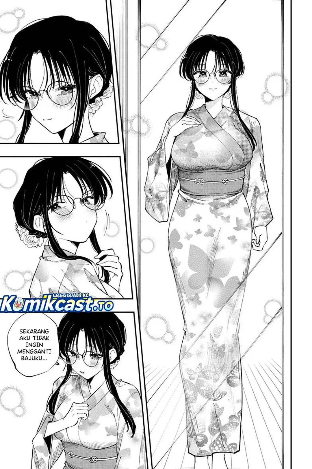 Halaman 8 — Tonari no Seki no Yatsu ga Souiu Me de Mitekuru Chapter 95