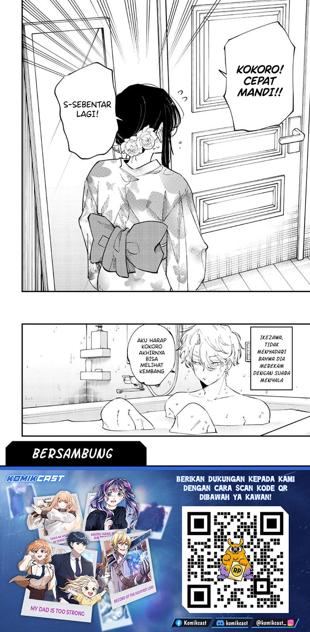 Halaman 9 — Tonari no Seki no Yatsu ga Souiu Me de Mitekuru Chapter 95