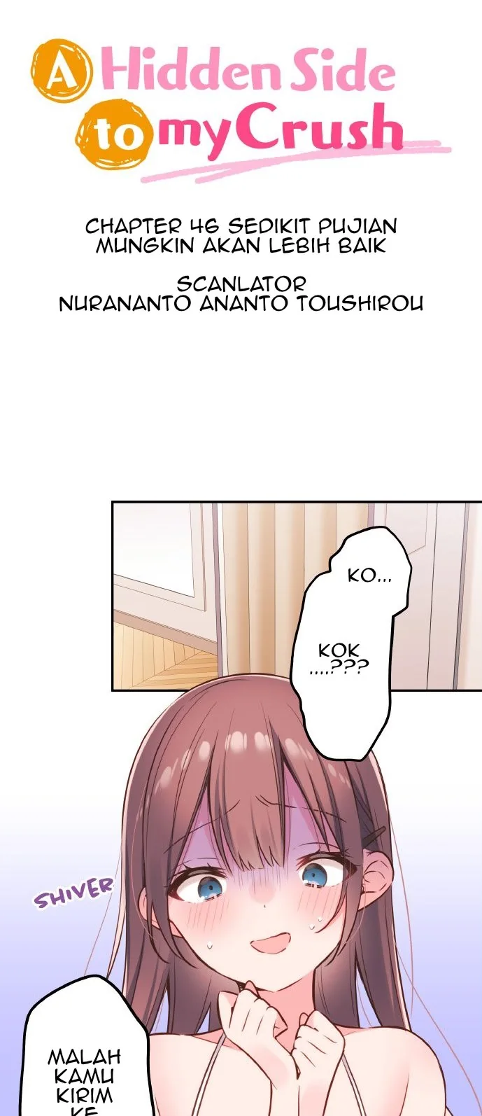 Halaman 4 — Waka-chan Is Flirty Again Chapter 46