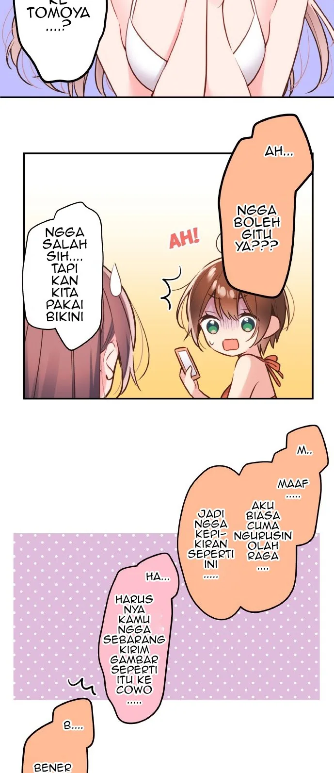 Halaman 5 — Waka-chan Is Flirty Again Chapter 46