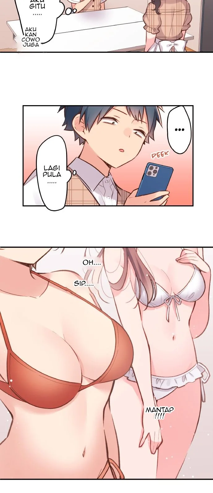 Halaman 8 — Waka-chan Is Flirty Again Chapter 46