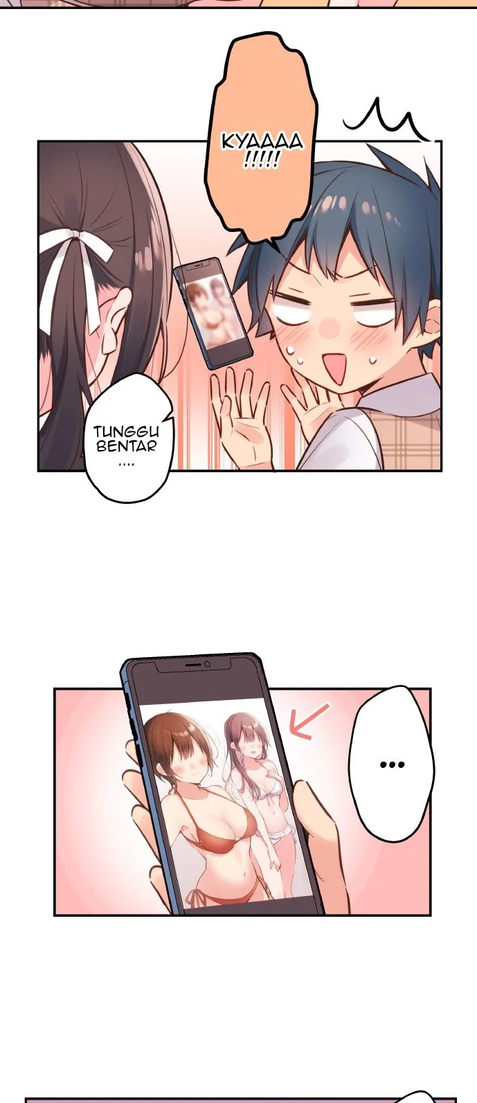 Halaman 10 — Waka-chan Is Flirty Again Chapter 46