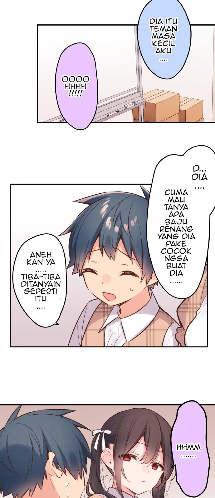 Halaman 13 — Waka-chan Is Flirty Again Chapter 46