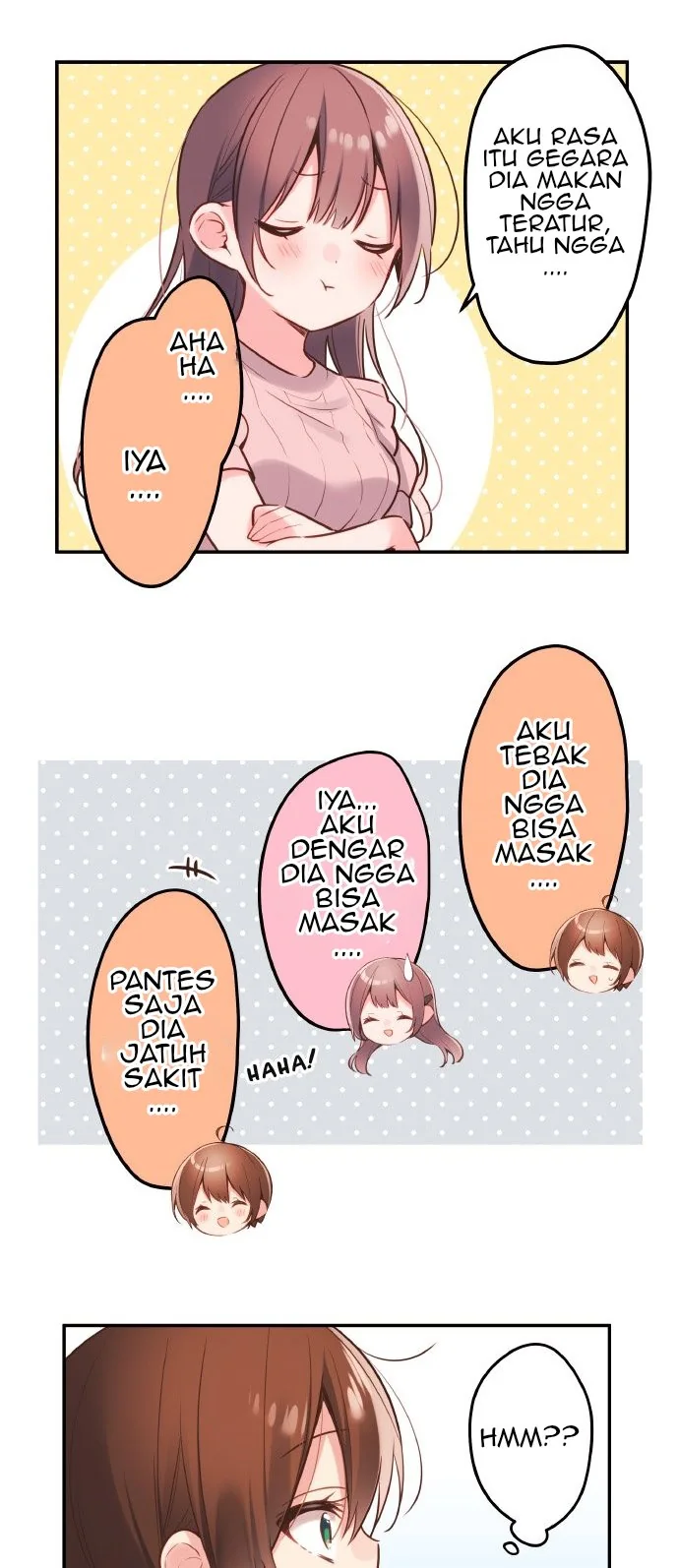 Halaman 22 — Waka-chan Is Flirty Again Chapter 46