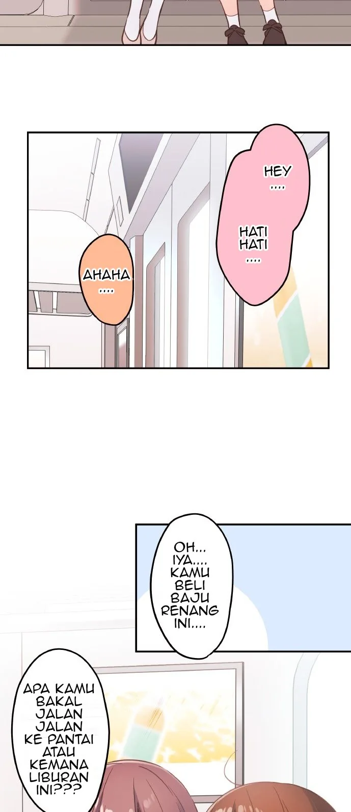 Halaman 30 — Waka-chan Is Flirty Again Chapter 46
