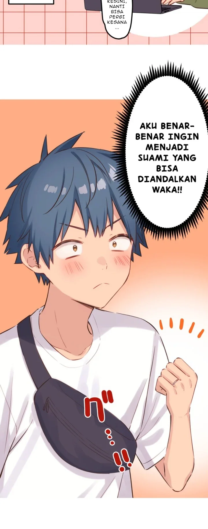 Halaman 14 — Waka-chan Is Flirty Again Chapter 215