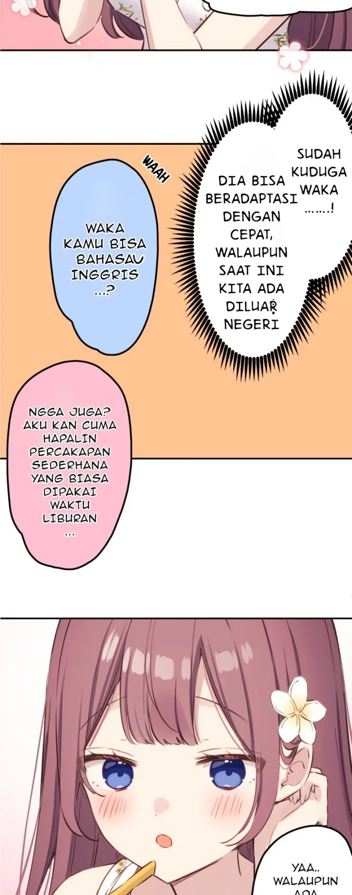 Halaman 18 — Waka-chan Is Flirty Again Chapter 215
