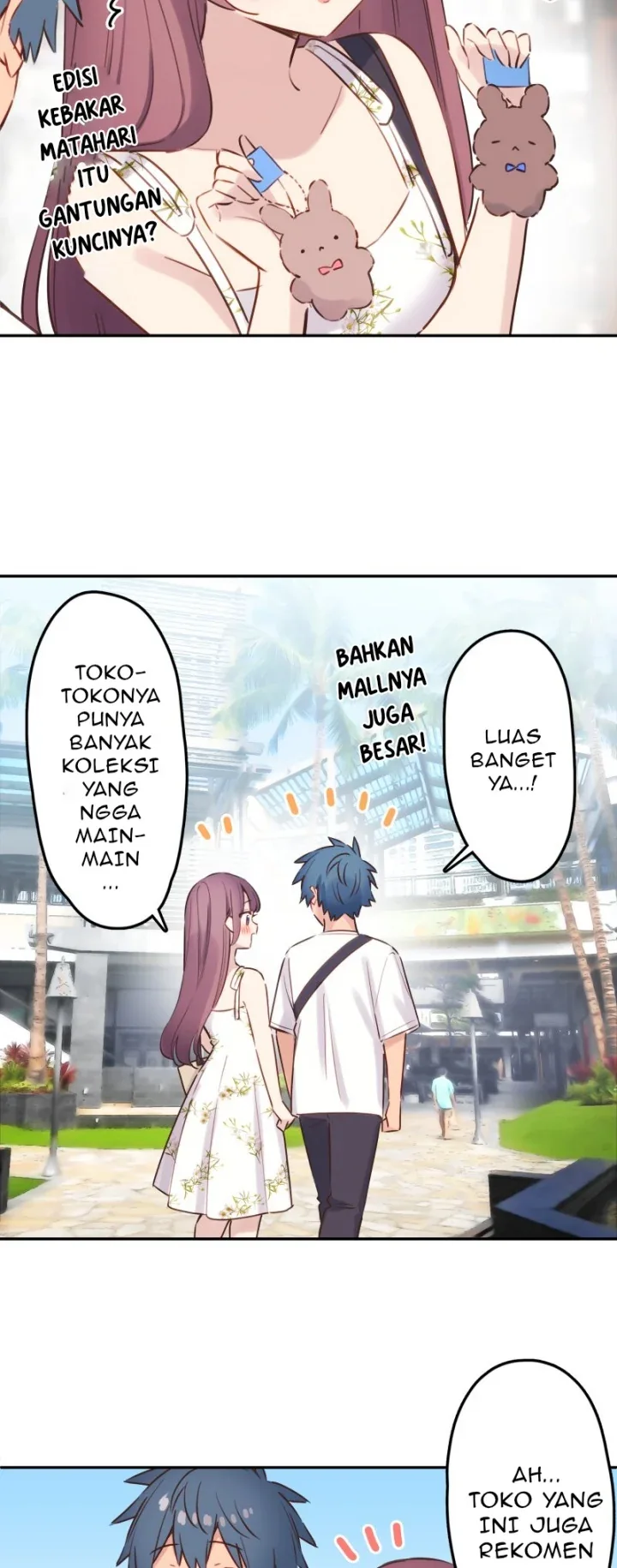 Halaman 21 — Waka-chan Is Flirty Again Chapter 215