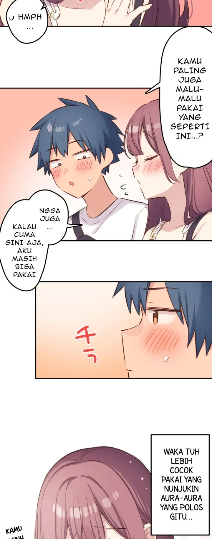 Halaman 27 — Waka-chan Is Flirty Again Chapter 215