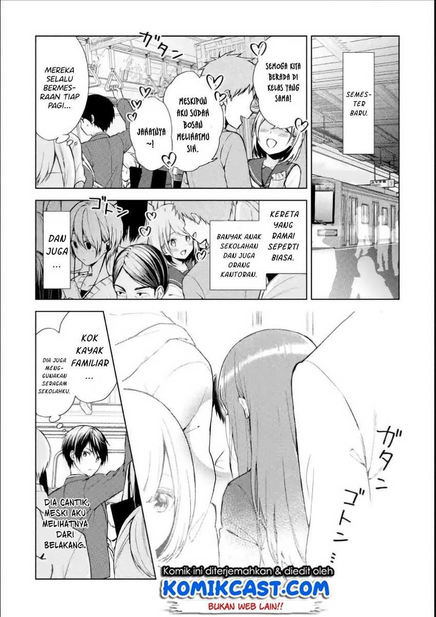 Halaman 4 — Chikan Saresou ni Natteiru S-kyuu Bishoujo wo Tasuketara Tonari no Seki no Osananajimi datta Chapter 1