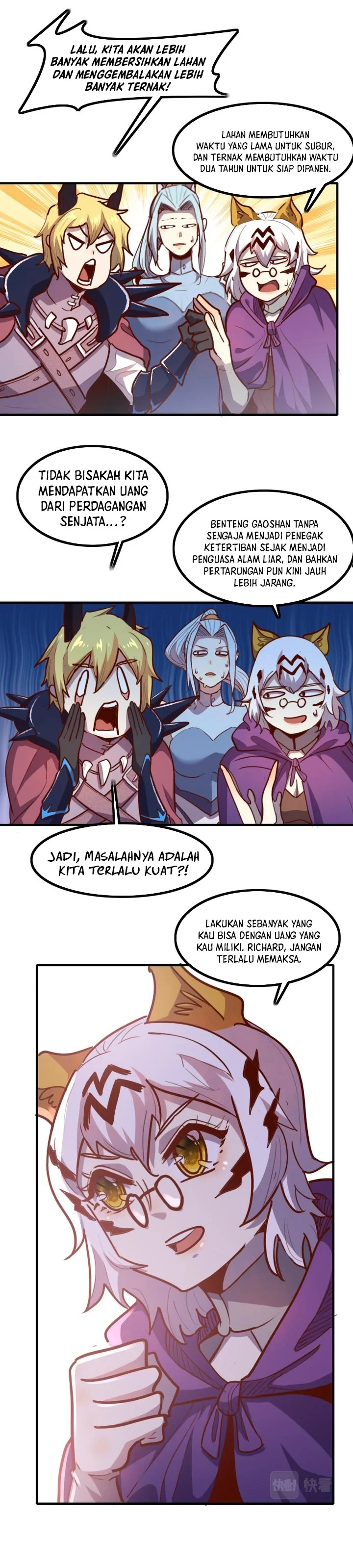 Halaman 13 — Record of The Mightiest Lord Chapter 67