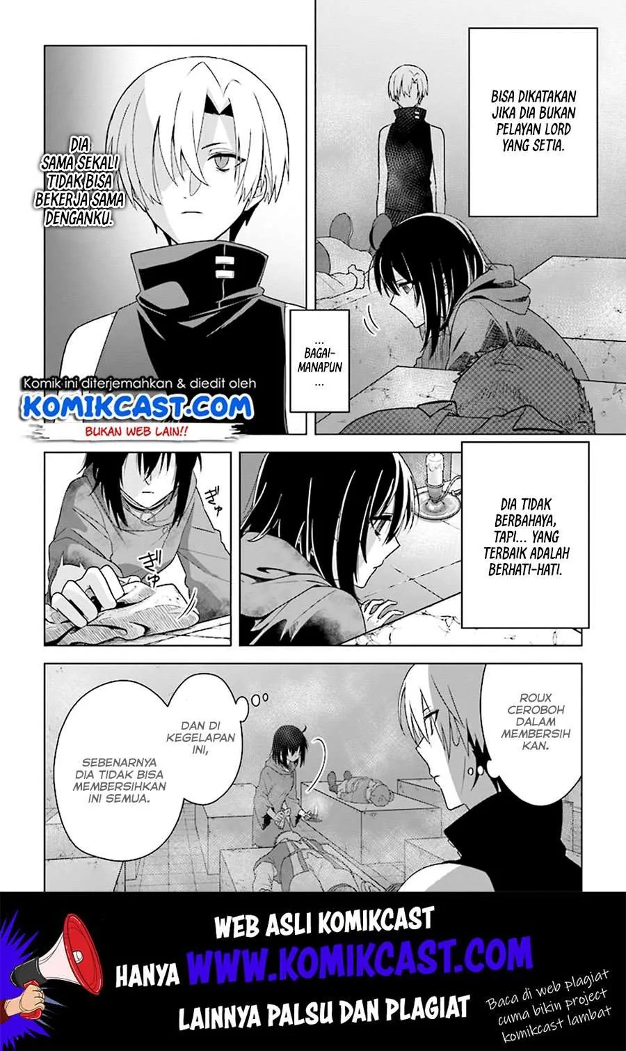 Halaman 9 — Kuraki Kyuuden no Shisha no Ou Chapter 4