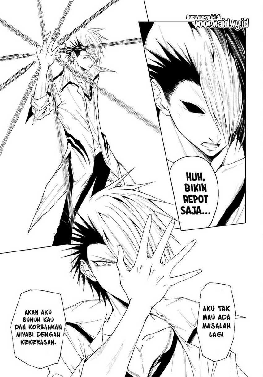 Halaman 7 — Maou Gakuen no Hangyakusha: Jinrui Hatsu no Maou Kouhou, Kenzoku Shoujo to Ouza wo Mezashite Nariagaru Chapter 44