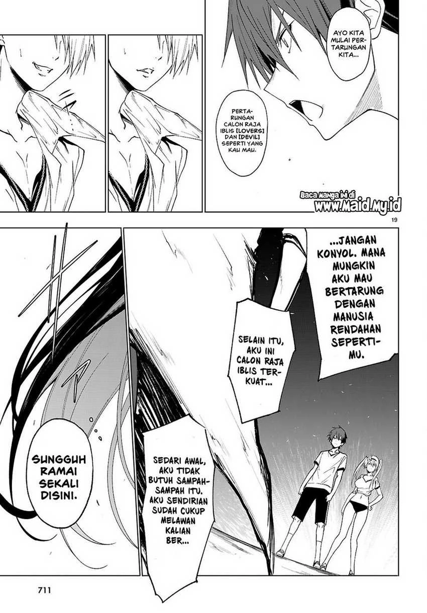 Halaman 19 — Maou Gakuen no Hangyakusha: Jinrui Hatsu no Maou Kouhou, Kenzoku Shoujo to Ouza wo Mezashite Nariagaru Chapter 44