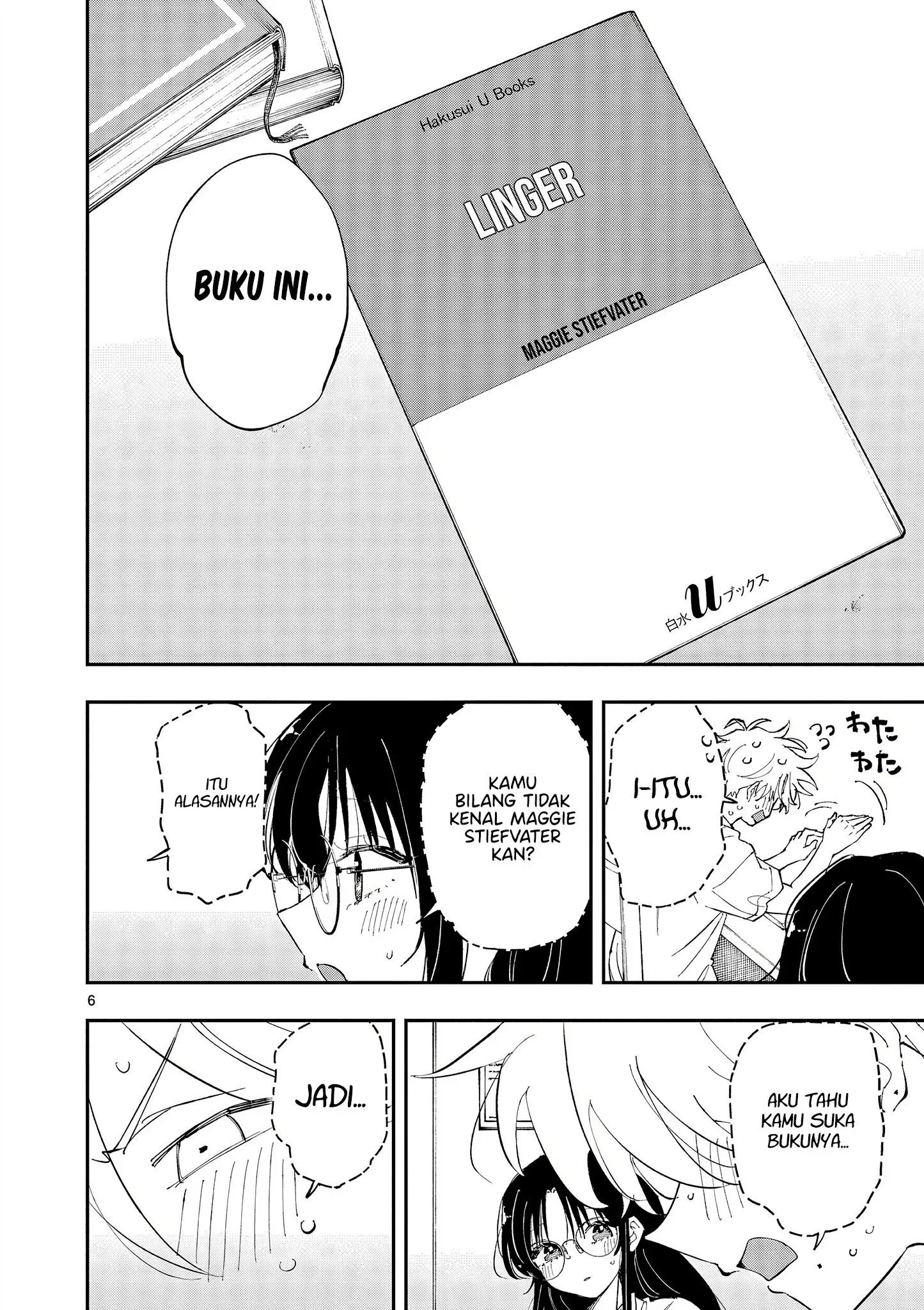 Halaman 6 — Tonari no Seki no Yatsu ga Souiu Me de Mitekuru Chapter 38