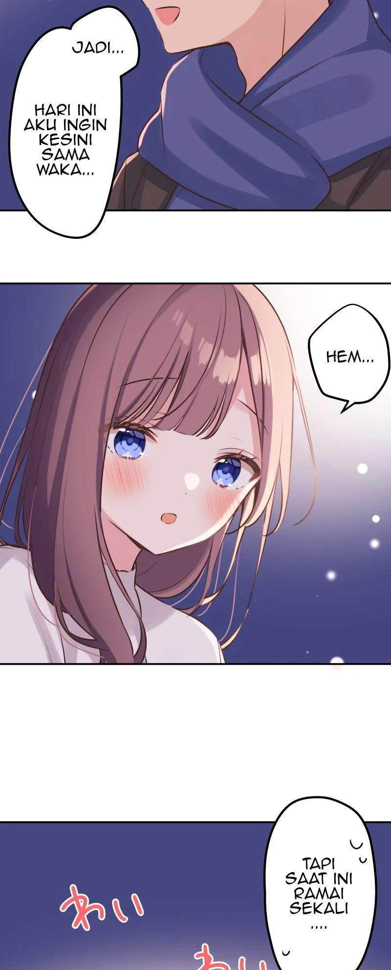 Halaman 7 — Waka-chan Is Flirty Again Chapter 112