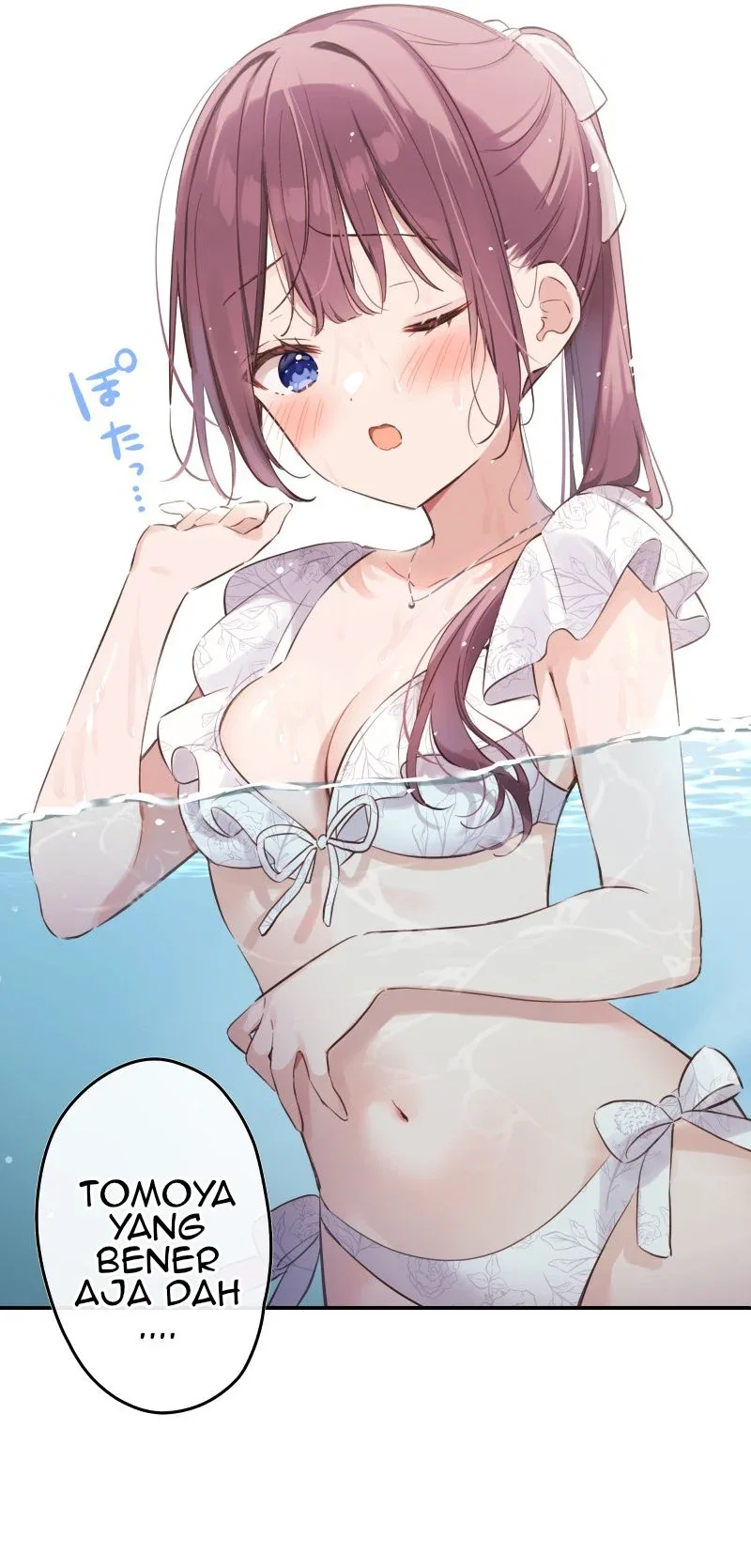 Halaman 7 — Waka-chan Is Flirty Again Chapter 158