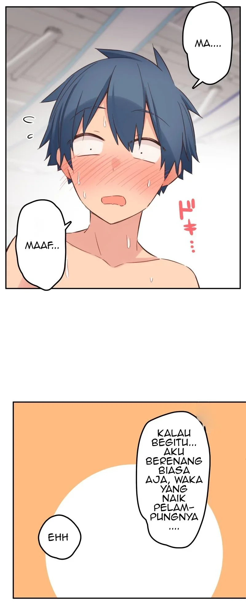 Halaman 8 — Waka-chan Is Flirty Again Chapter 158