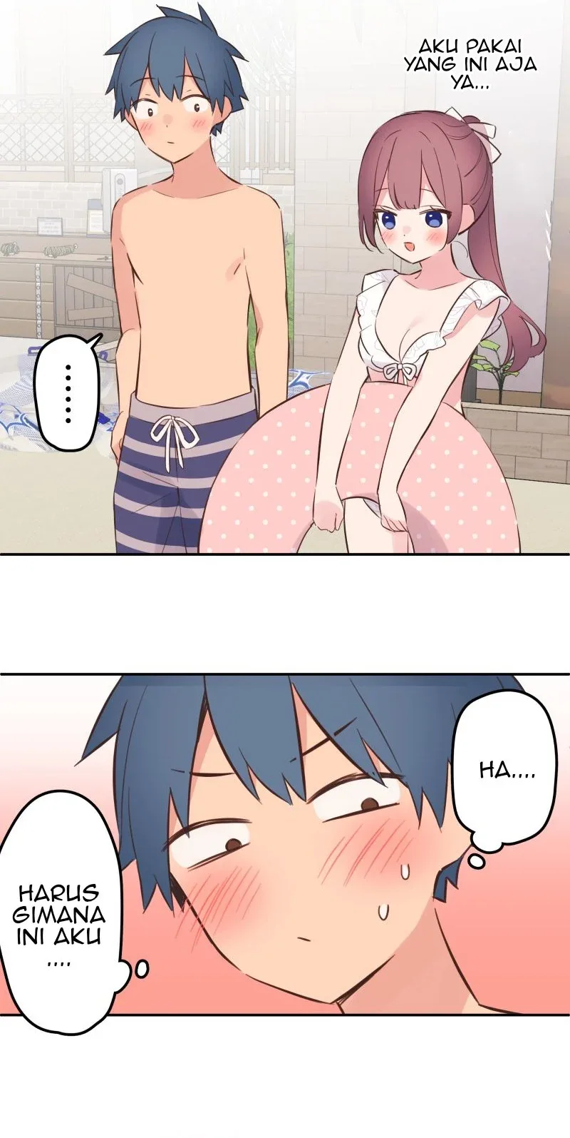 Halaman 10 — Waka-chan Is Flirty Again Chapter 158