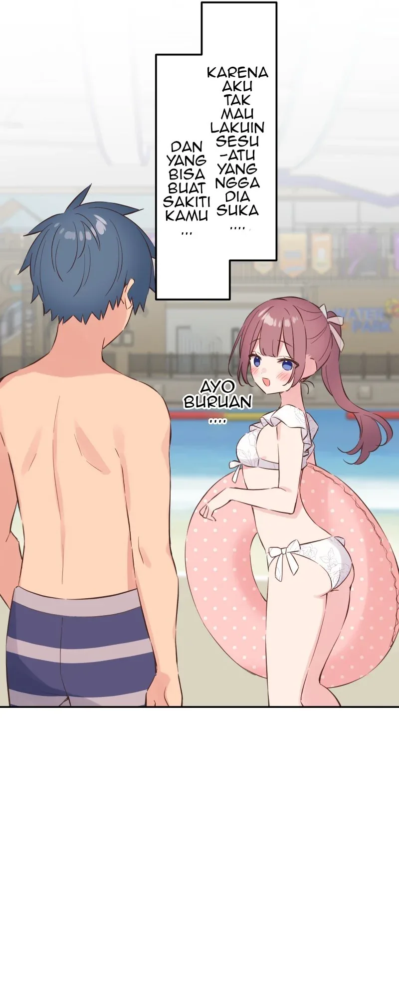 Halaman 15 — Waka-chan Is Flirty Again Chapter 158