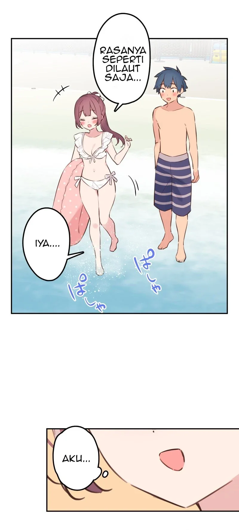 Halaman 16 — Waka-chan Is Flirty Again Chapter 158