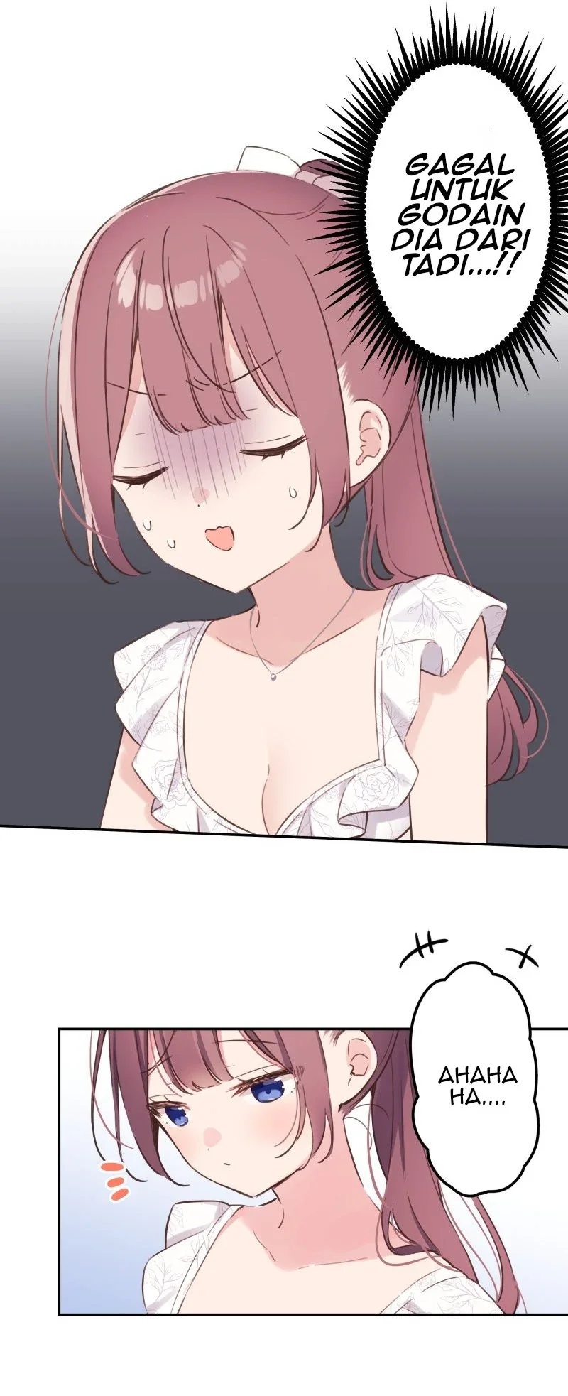 Halaman 17 — Waka-chan Is Flirty Again Chapter 158