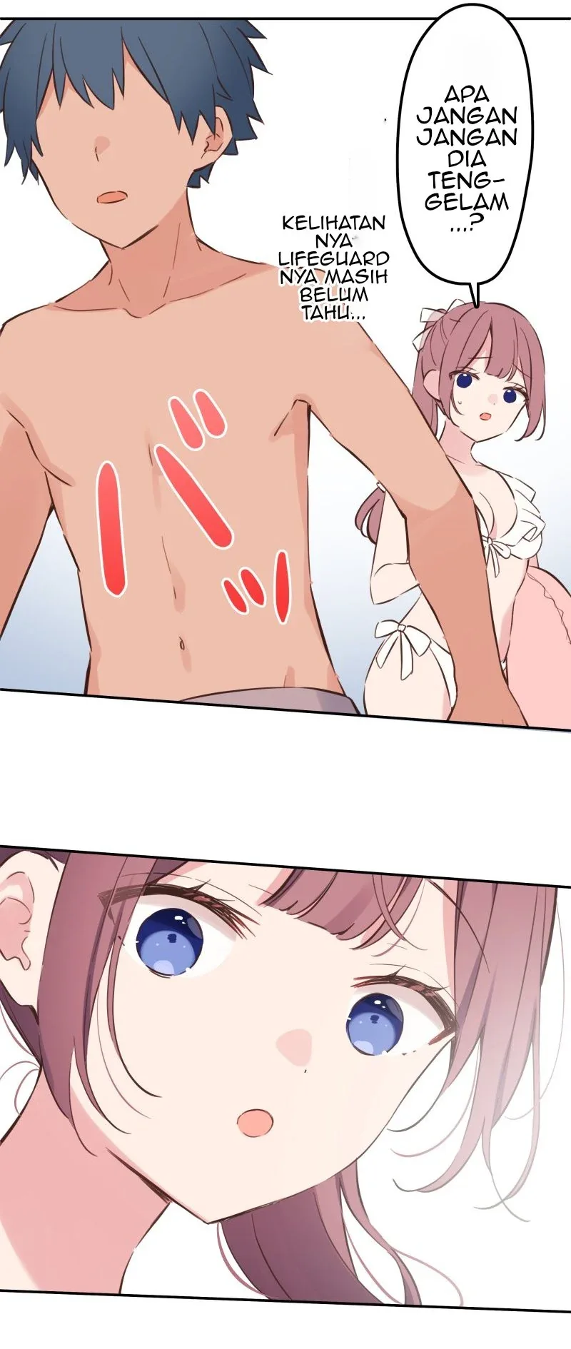 Halaman 21 — Waka-chan Is Flirty Again Chapter 158