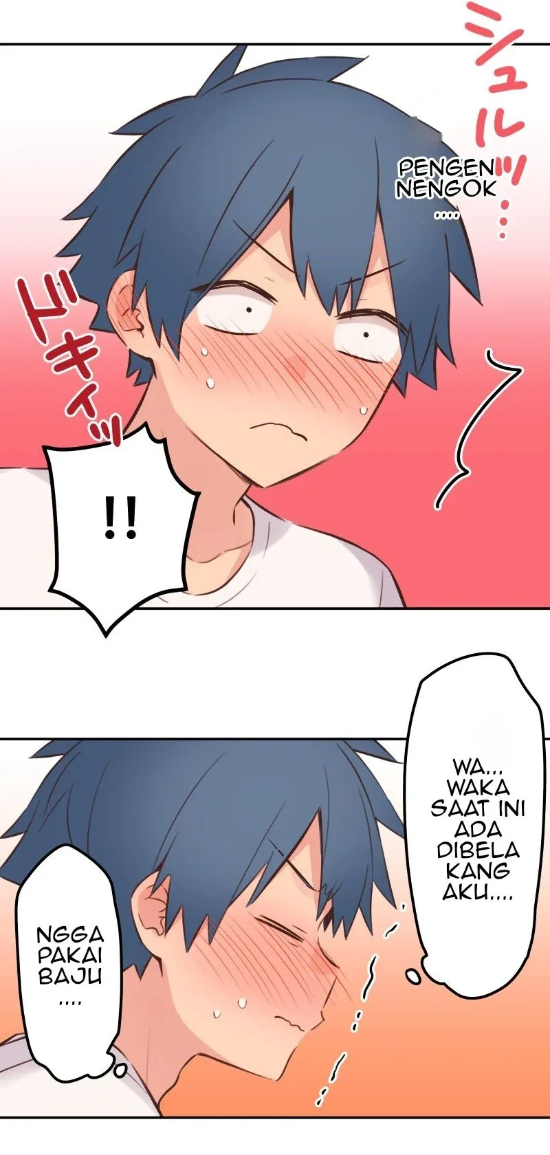 Halaman 7 — Waka-chan Is Flirty Again Chapter 129