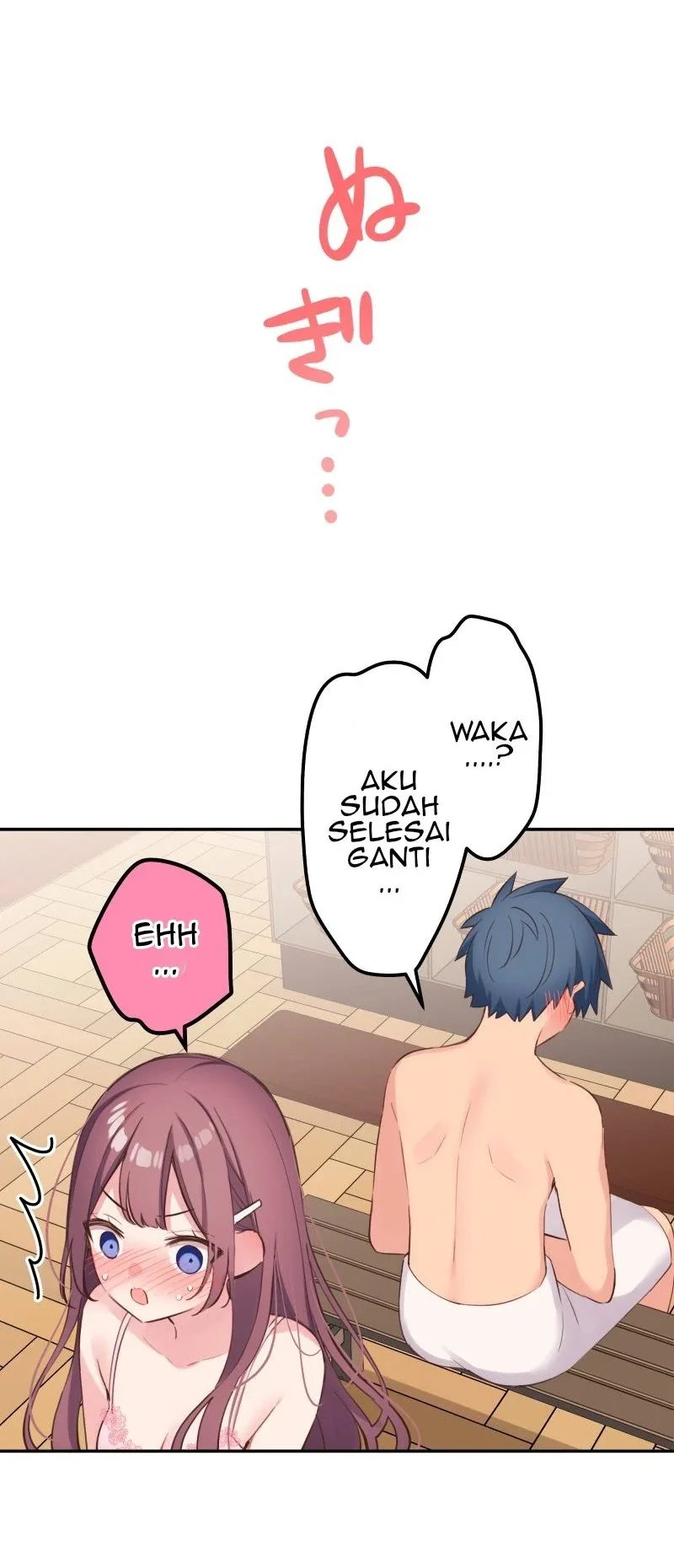 Halaman 10 — Waka-chan Is Flirty Again Chapter 129