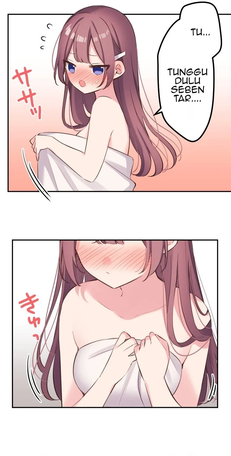 Halaman 11 — Waka-chan Is Flirty Again Chapter 129