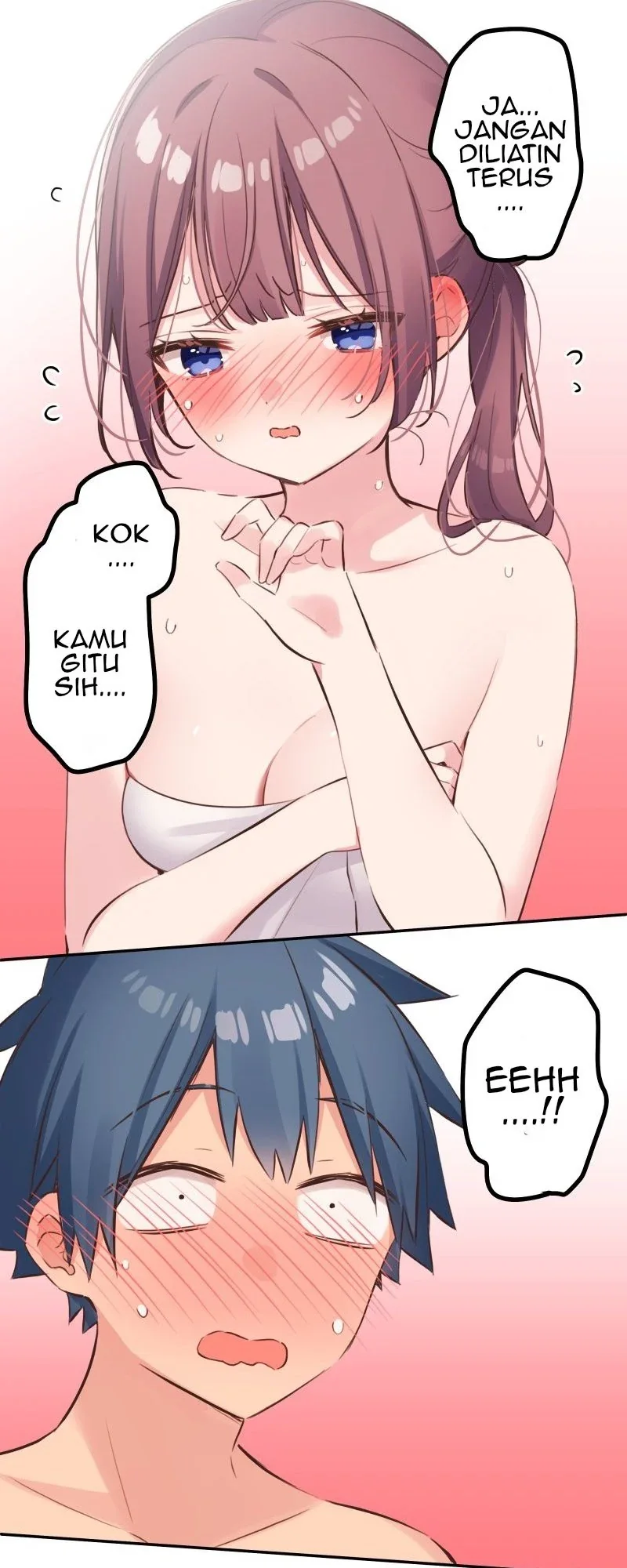 Halaman 19 — Waka-chan Is Flirty Again Chapter 129