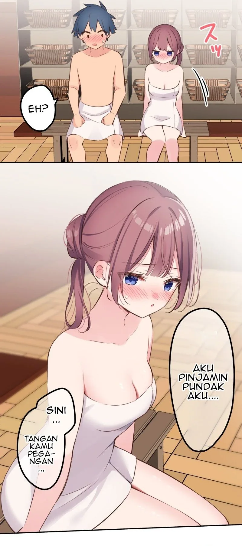 Halaman 21 — Waka-chan Is Flirty Again Chapter 129