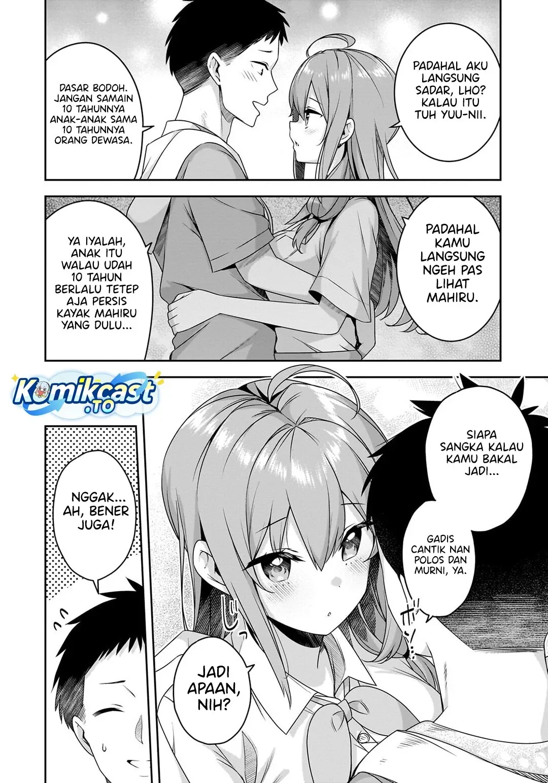 Halaman 4 — 10-nenburi ni Saikai shita Kusogaki wa Seijun Bishoujo JK ni Seichou shiteita Chapter 18.2
