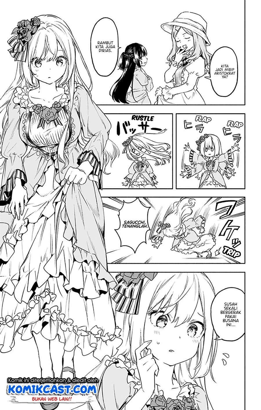 Halaman 7 — Saguri-chan Tankentai Chapter 32