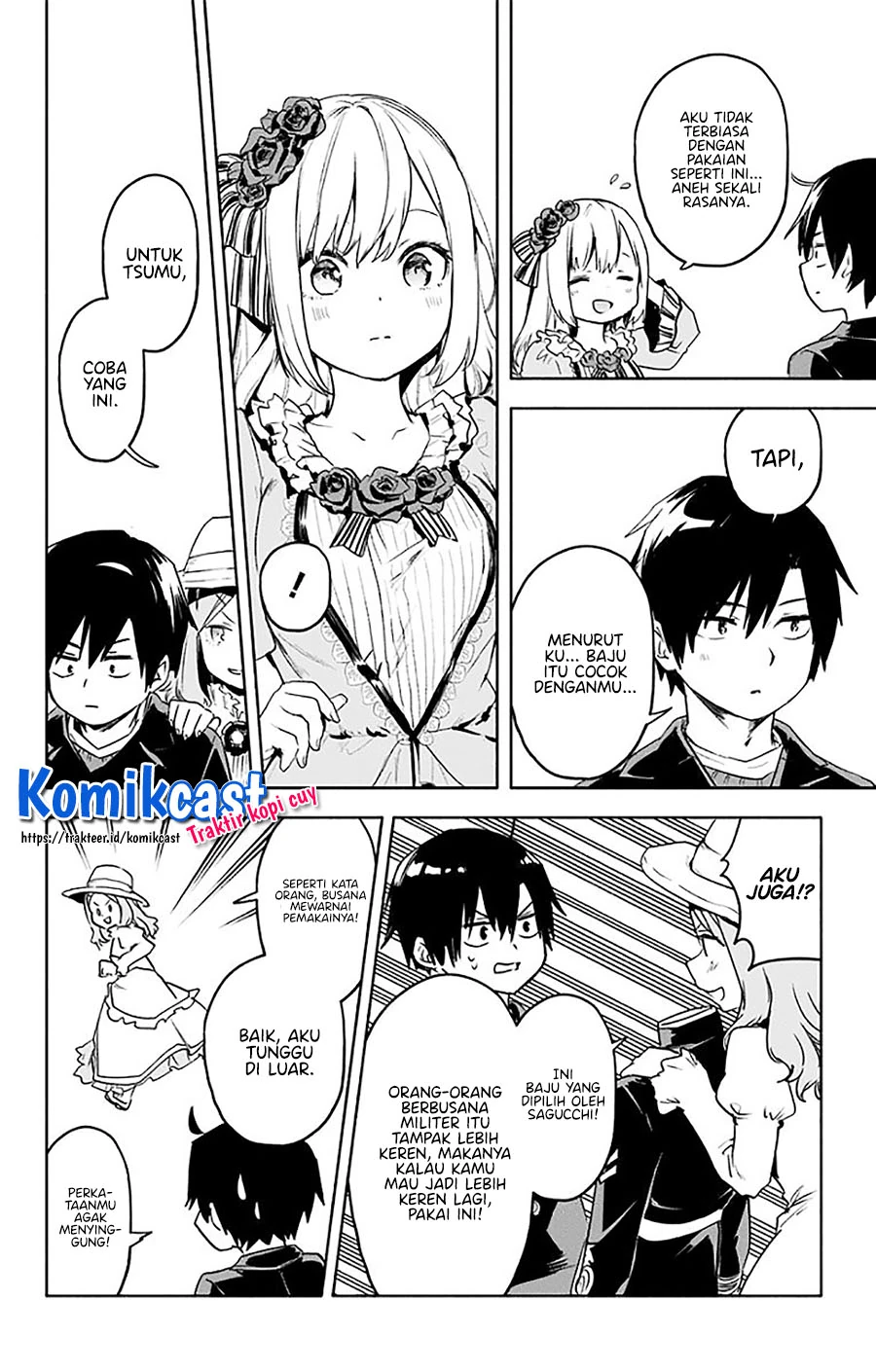 Halaman 8 — Saguri-chan Tankentai Chapter 32