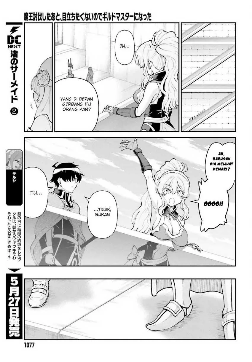 Halaman 24 — Maou Toubatsu shita Ato, Medachitakunai node Guild Master ni Natta Chapter 53