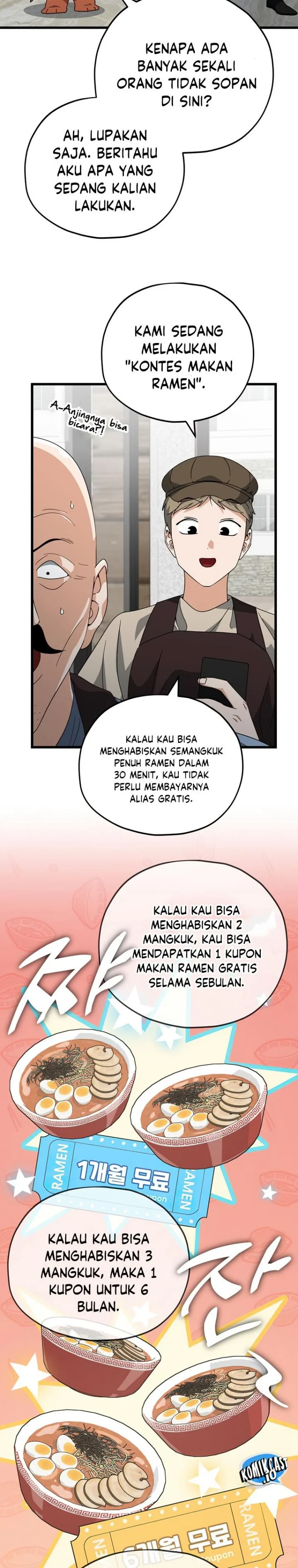Halaman 11 — My Dad Is Too Strong Chapter 140