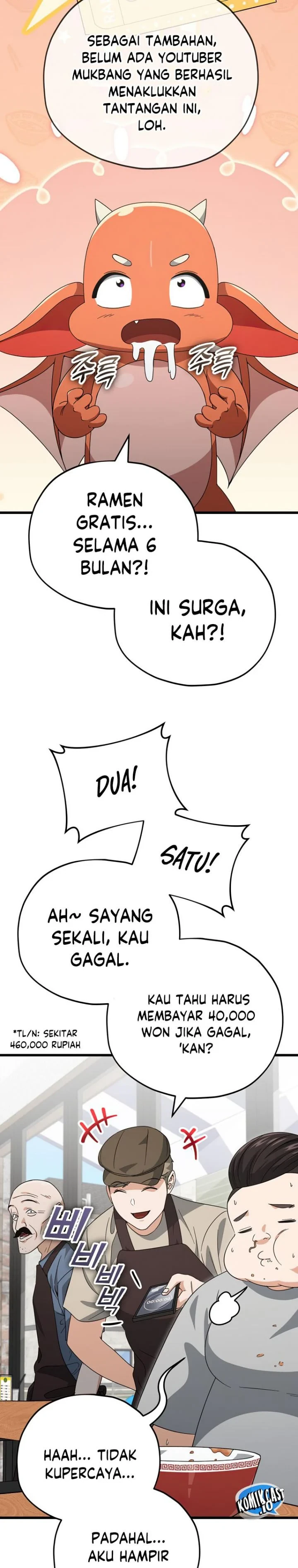 Halaman 12 — My Dad Is Too Strong Chapter 140